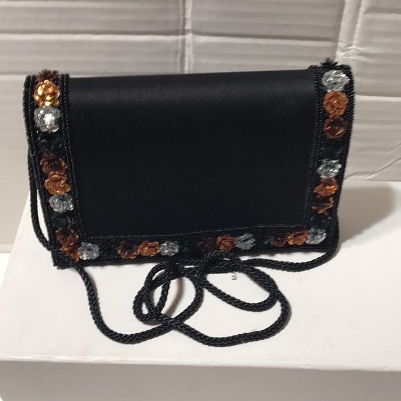 Carla March clutch with fabric strap - Picture 7 of 8